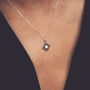 Kyla Opal Sterling Silver Pendant Necklace, thumbnail 1 of 7