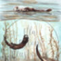 Sea Otters Watercolour Art Print, thumbnail 4 of 4