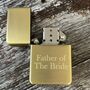 Personalised Engraved Matte Gold Lighter, thumbnail 1 of 9