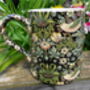 Jumbo Mug In Vintage William Morris Black Strawberry Thief Design, thumbnail 5 of 6
