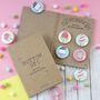 Summer Ice Lolly Badges, Pack Of Four, thumbnail 1 of 3