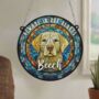 Labrador Yellow Memorial Suncatcher, thumbnail 5 of 6