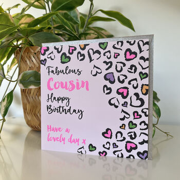 Leopard Love Cousin Birthday, 2 of 2