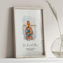 Personalised Mum Portrait, Custom Gift For Mum, thumbnail 2 of 8