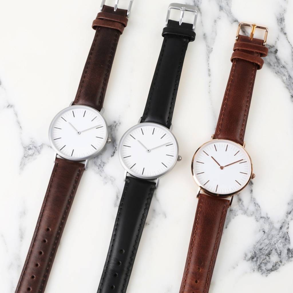 Lisa Angel Watch With Leather Strap By Lisa Angel | notonthehighstreet.com