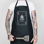 Personalised King And Queen Of Hearts Apron, thumbnail 2 of 2