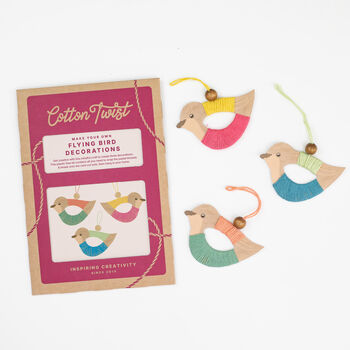 Make Your Own Pastel Flying Bird Decorations, 7 of 8