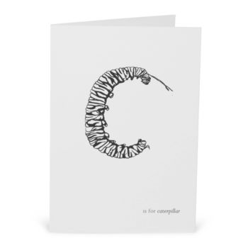 C Is For Caterpillar Card, 2 of 2