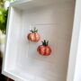 Ceramic Wall Art: Two Indigo Rose Tomatoes, thumbnail 3 of 4