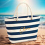 Personalised Embroidered Beach Bag, thumbnail 1 of 2