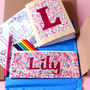 Liberty Personalised Pencil Case Colouring Gift Set, thumbnail 3 of 9