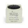 Personalised In Loving Memory Memorial Vase, thumbnail 2 of 3
