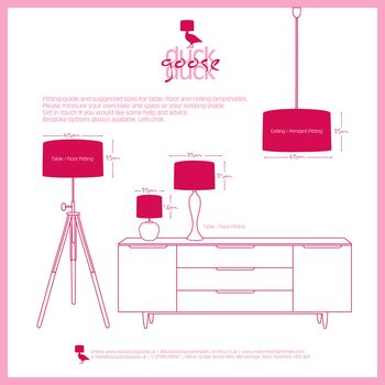 Carnival Lampshade In Candy Pink Deckchair Stripe, 5 of 9