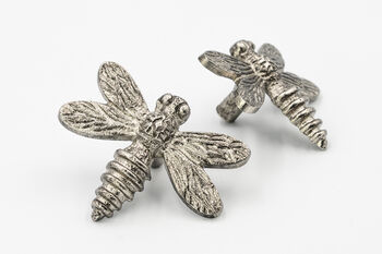 Solid Brass Dragonfly Drawer Knob, 3 of 7