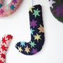Navy Blue And Multi Colour Star Decorative Letter, thumbnail 1 of 6