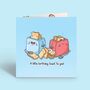 Toast Birthday Card | Cute Greeting Cards, thumbnail 1 of 4