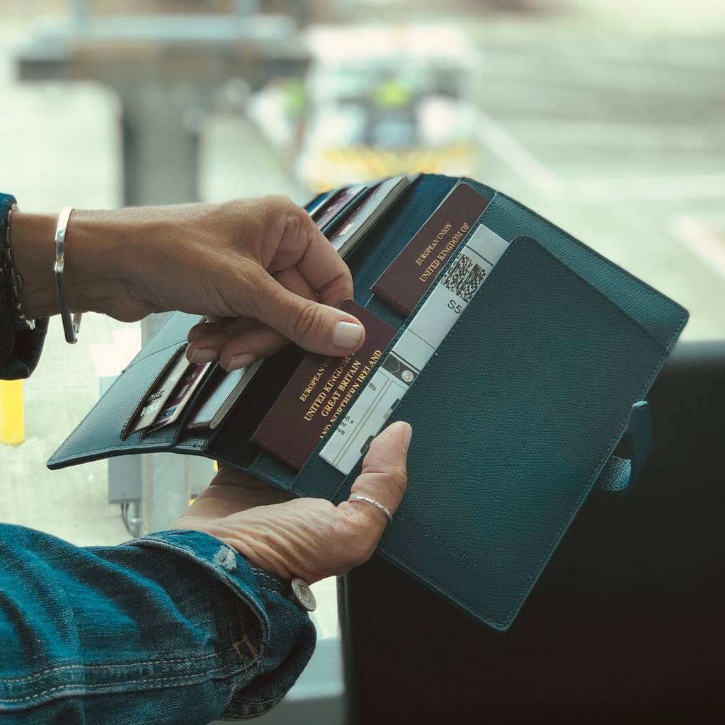 Personalised Family Travel Wallet By BeGolden