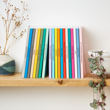 Personalised A5 Faux Leather Notebook, 11 of 11