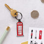 Telephone Box Keyring, thumbnail 2 of 4