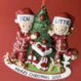 Personalised Couple First Christmas Decoration, thumbnail 2 of 3