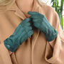 Personalised Monogrammed Suedette Gloves, thumbnail 2 of 9