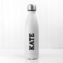 Personalised White Water Bottle, thumbnail 5 of 8