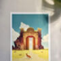 The Temple Of The Sun: A4 Art Print, thumbnail 3 of 3