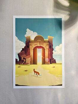 The Temple Of The Sun: A4 Art Print, 3 of 3
