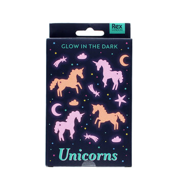 Glow In The Dark Unicorn Shapes, Children's Bedroom, 2 of 2