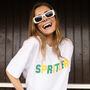 Spritzer Women’s Slogan T Shirt, thumbnail 2 of 4