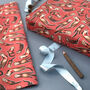 Otter Love Hearts Wrapping Paper, thumbnail 5 of 7