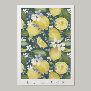 El Limón Art Print, 4 of 4