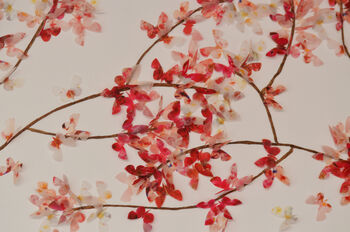 Cherry Blossom Butterfly Art, 3D Feature Wall Art, 4 of 12