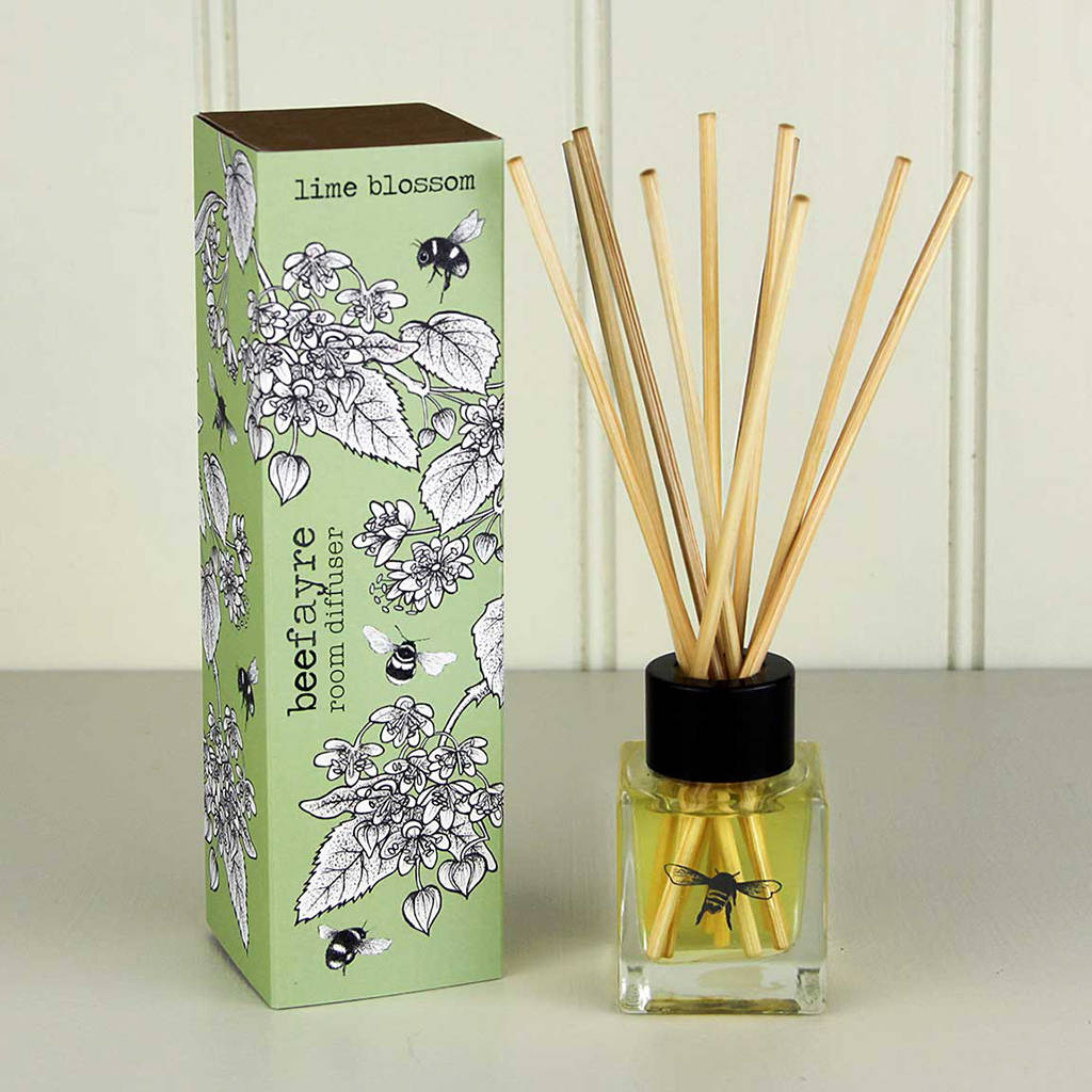 Lime Blossom Reed Diffuser By Beefayre