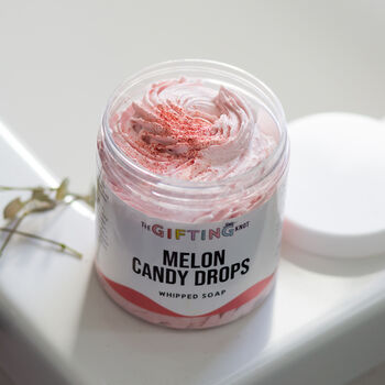 Melon Candy Drops Whipped Soap – Sweet, Fruity, And Luxuriously Softening Cleanser, 4 of 6