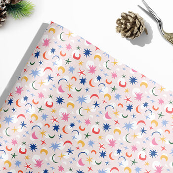 Luxury Moon And Stars Matisse Gift Wrap, 3 of 5
