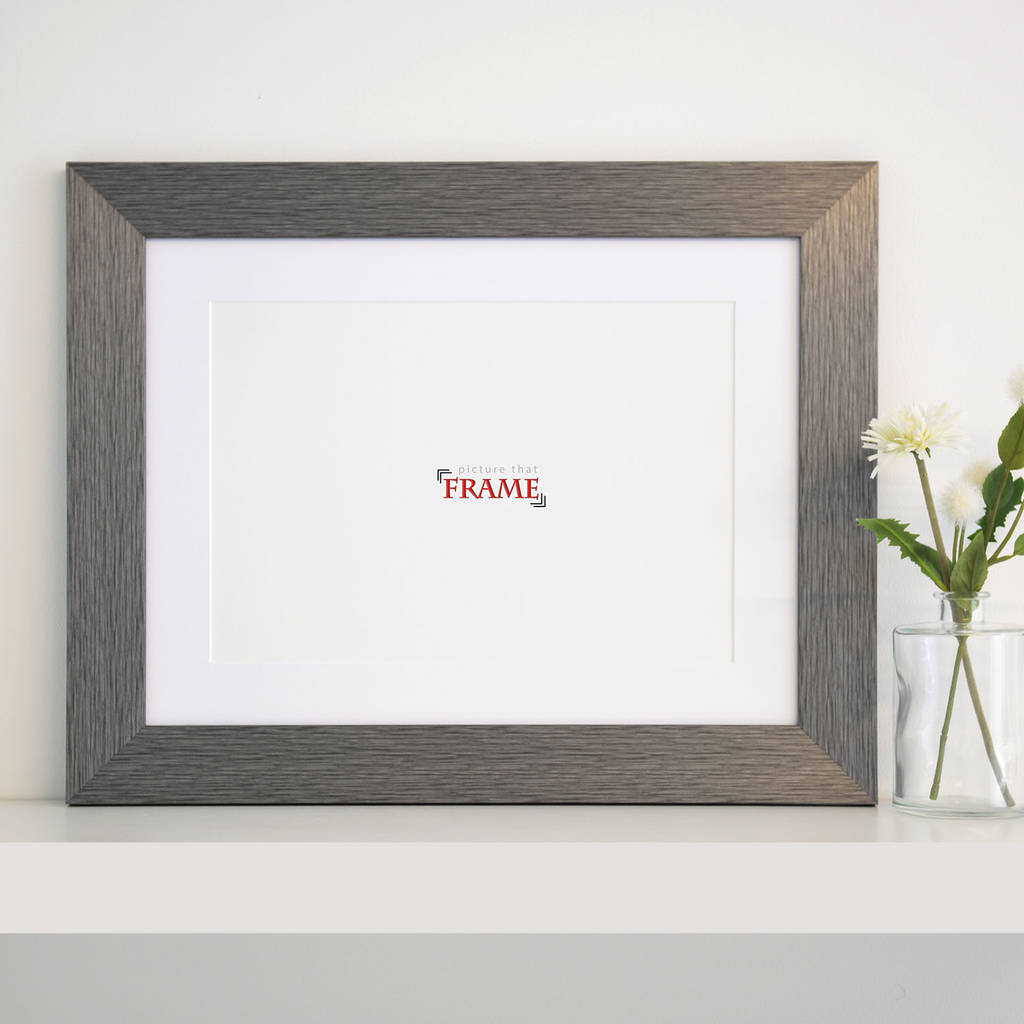 A3 Wide Grey Frame By Picture That Frame