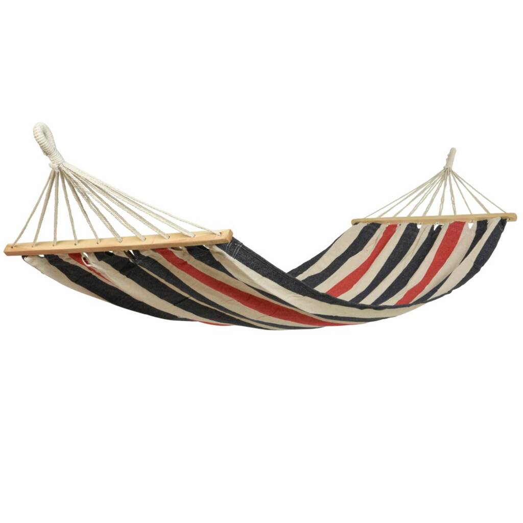 Navy And Red Classic Pinstripe Hammock