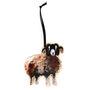 Swaledale Sheep Wooden Hanging Decoration, thumbnail 3 of 4