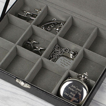 Personalised Large Cufflink Box, 8 of 9