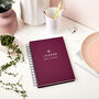 Personalised Traditional 2025/26 Mid Year Diary, thumbnail 5 of 10