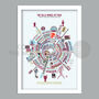 Villa Wheel Of Fame Poster Print, thumbnail 5 of 6