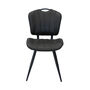 Austin Moleskin Mussel Brown/Grey Two Dining Chairs, thumbnail 4 of 6