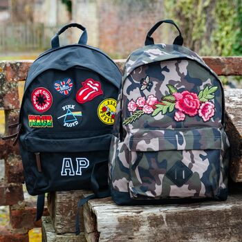 Personalised Backpack With Bee And Roses, 2 of 11