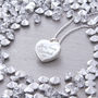 Personalised Diamond And Sterling Silver Heart Locket, thumbnail 2 of 7