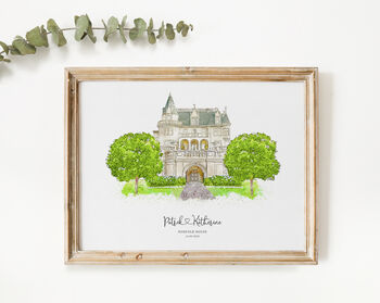 Wedding Gift Venue Sketch, 10 of 12