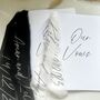 Personalised Vow Book, thumbnail 7 of 8