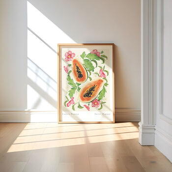 Sweet Papaya Art Print, 3 of 5