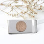 50th Birthday 1976 Penny Coin Money Clip, thumbnail 2 of 9