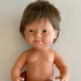 Miniland Caucasian Boy Doll With Down's Syndrome, thumbnail 1 of 12